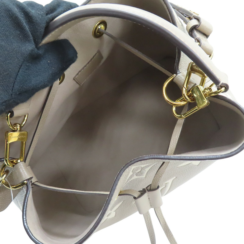 灰色 原花牛皮 Neo Noe MM 水桶包 兩用包【LOUIS VUITTON LV 路易威登】 M45555-4