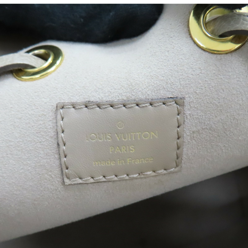 灰色 原花牛皮 Neo Noe MM 水桶包 兩用包【LOUIS VUITTON LV 路易威登】 M45555-5