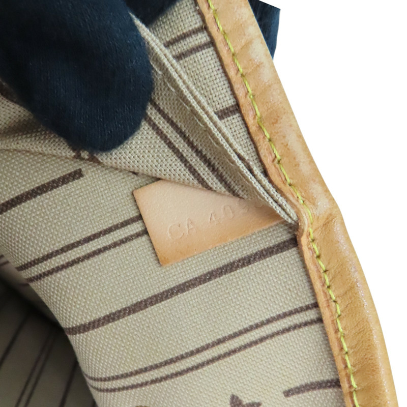 棕色 原花 帆布 Neverfull MM 肩背包【LOUIS VUITTON LV 路易威登】 M40156-7