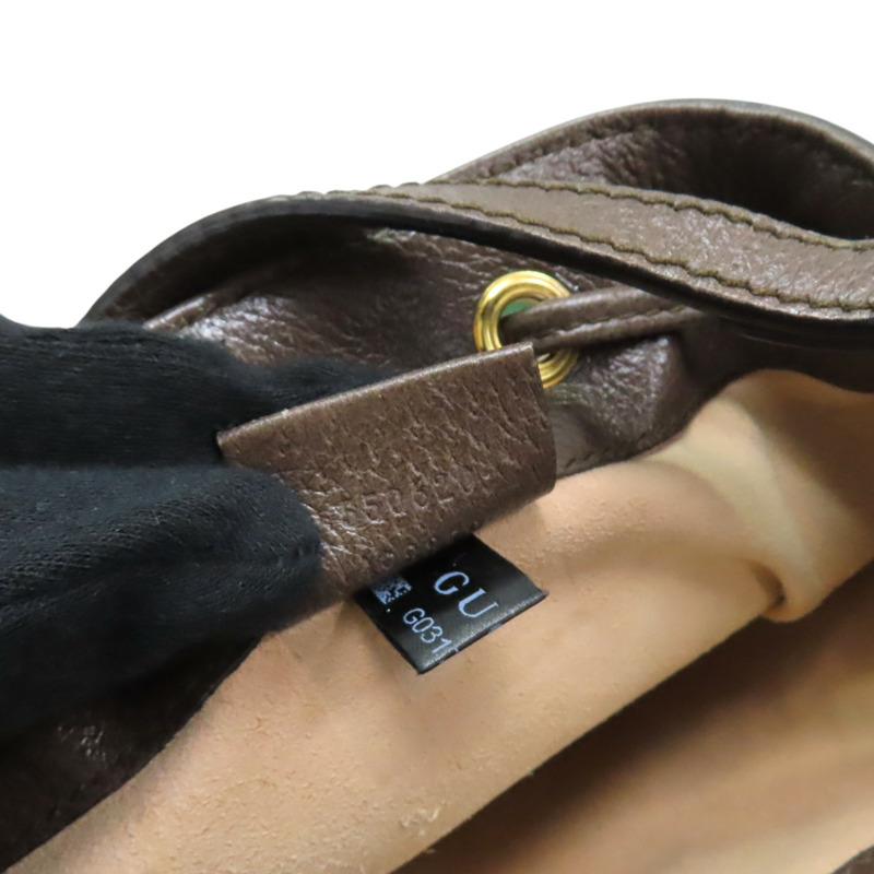 烏木色 Supreme帆布 Ophidia Mini 肩背包【GUCCI 古馳】 550620-6