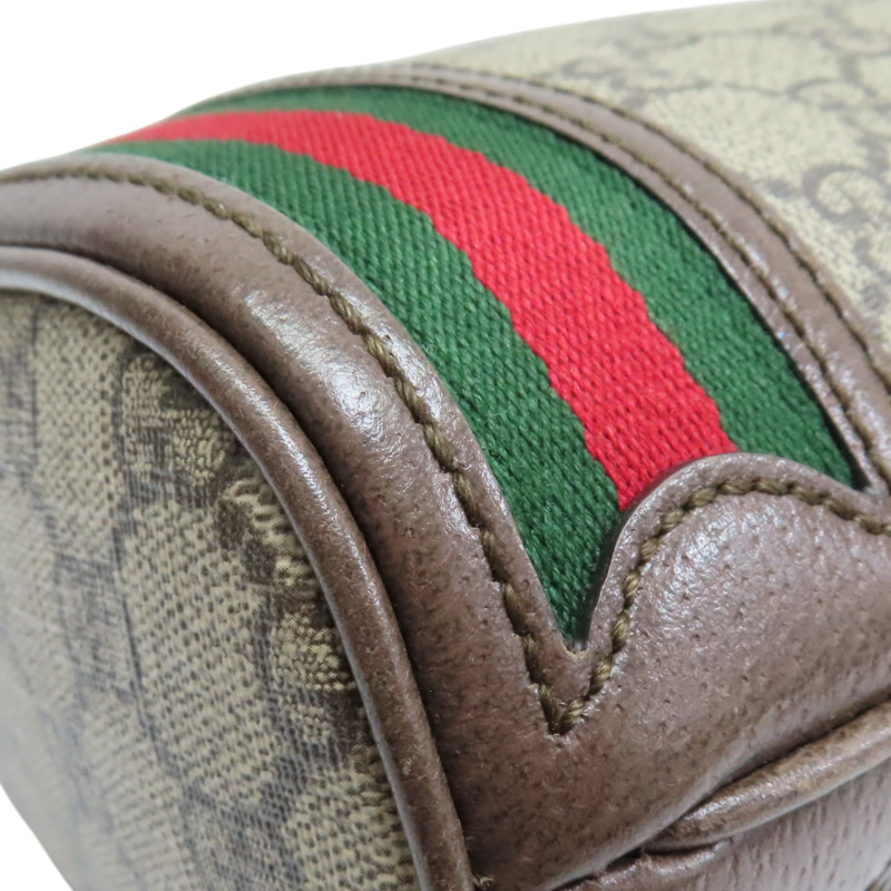 烏木色 Supreme帆布 Ophidia Mini 肩背包【GUCCI 古馳】 550620-10