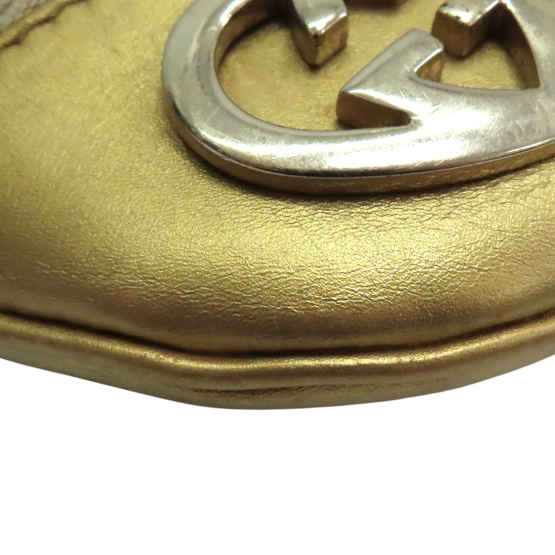 棕色 GG帆布 金色 牛皮 GG Lovely Heart 肩背包【GUCCI 古馳】 257072-10