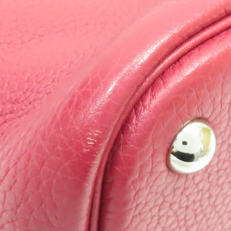 寶石紅 Taurillon牛皮 Bolide 31 柏莉包 兩用包 □R刻 無鎖頭/鑰匙【HERMES 愛馬仕】-11