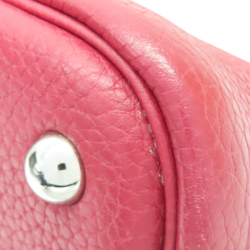 寶石紅 Taurillon牛皮 Bolide 31 柏莉包 兩用包 □R刻 無鎖頭/鑰匙【HERMES 愛馬仕】-14