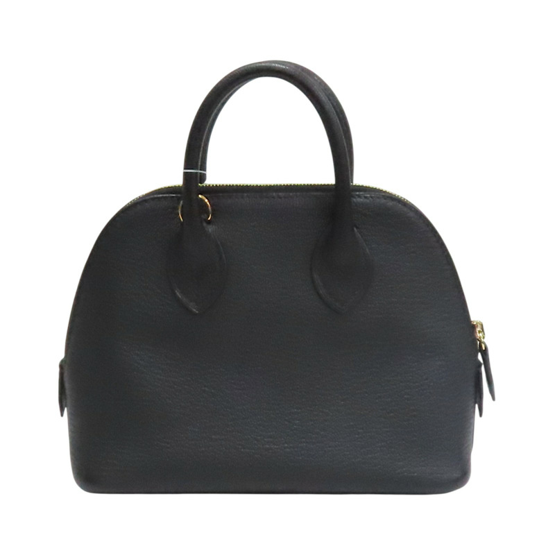 黑色 山羊皮 Bolide 1923 Mini 柏莉包 肩背包 B刻【HERMES 愛馬仕】-1