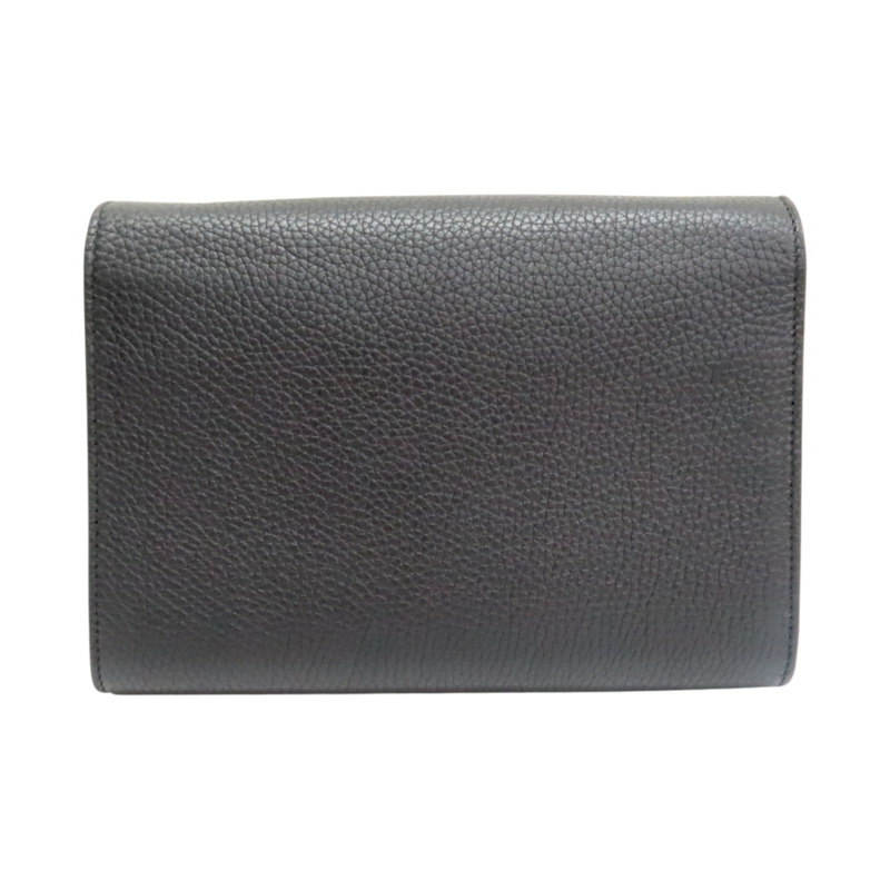 黑色 牛皮 GG Marmont 肩背包【GUCCI 古馳】 401232-1