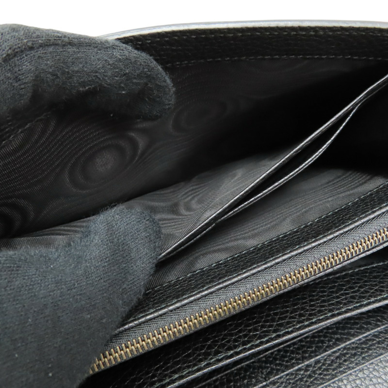 黑色 牛皮 GG Marmont 肩背包【GUCCI 古馳】 401232-9