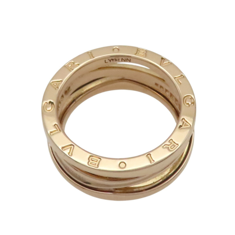 18K玫瑰金 鑽石 B.zero1 Legend 戒指 58【BVLGARI 寶格麗】 AN858365-6