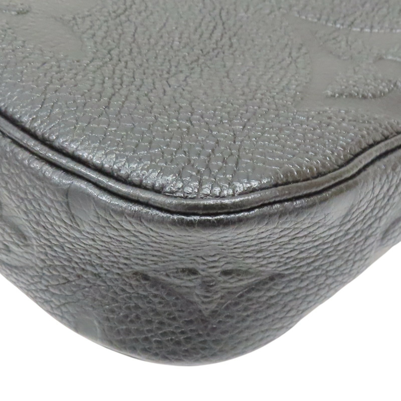 黑色 原花壓紋牛皮 Multi Pochette Accessoires 肩背包【LOUIS VUITTON LV 路易威登】 M80399-16