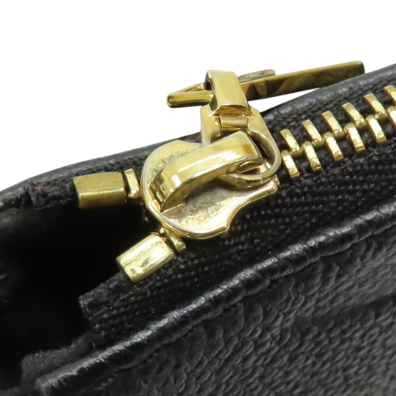 黑色 原花壓紋牛皮 Multi Pochette Accessoires 肩背包【LOUIS VUITTON LV 路易威登】 M80399-17