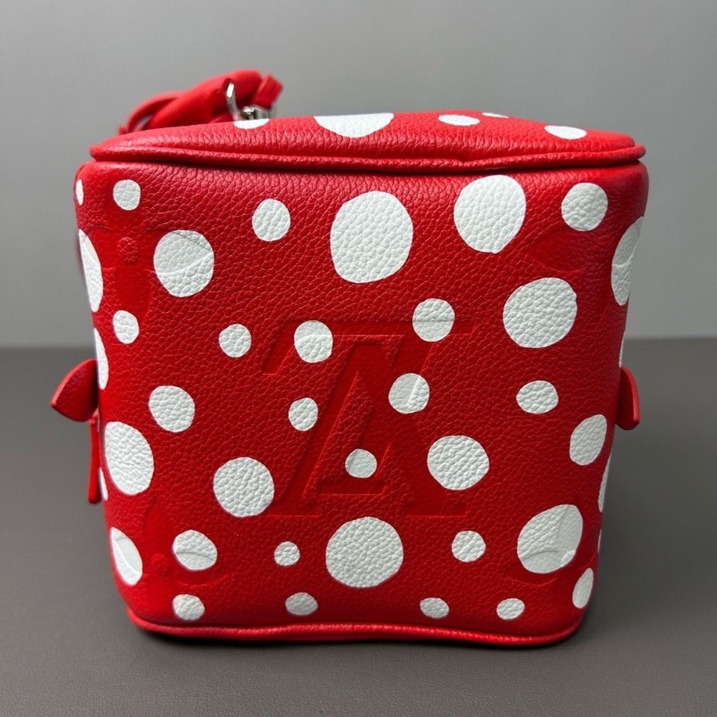 LOUIS VUITTON x Yayoi Kusama草間彌生 聯名款 NOE 15*15cm 98新配件鏈條保卡-2