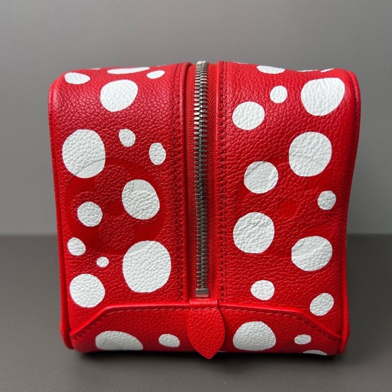 LOUIS VUITTON x Yayoi Kusama草間彌生 聯名款 NOE 15*15cm 98新配件鏈條保卡-5