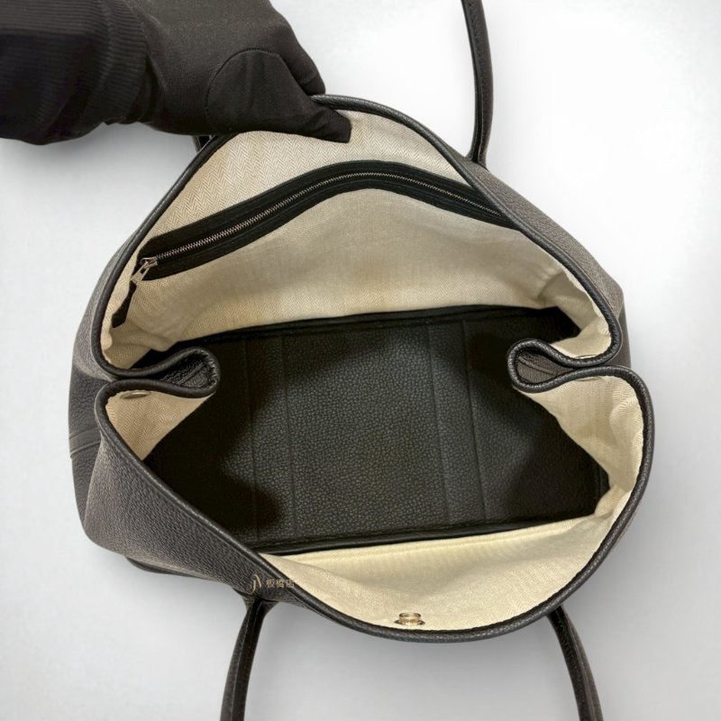 JS0036-Hermes 黑色Negonda皮 Garden Party 36-5