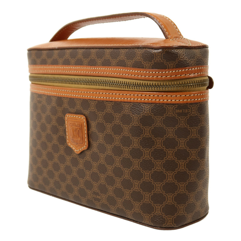 CELINE 牛皮皮革Vintage金扣手挽袋-2