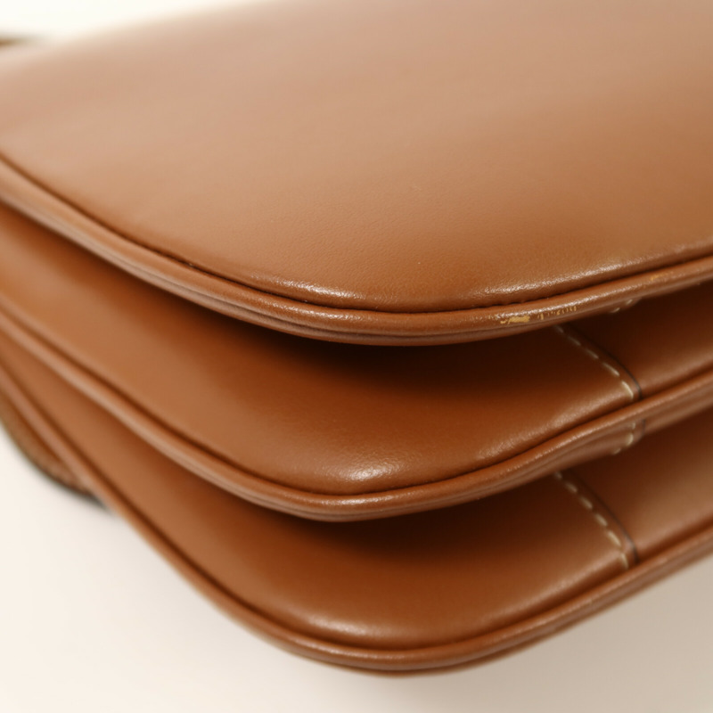 CELINE 牛皮皮革Medium Tabou金扣肩背袋-12