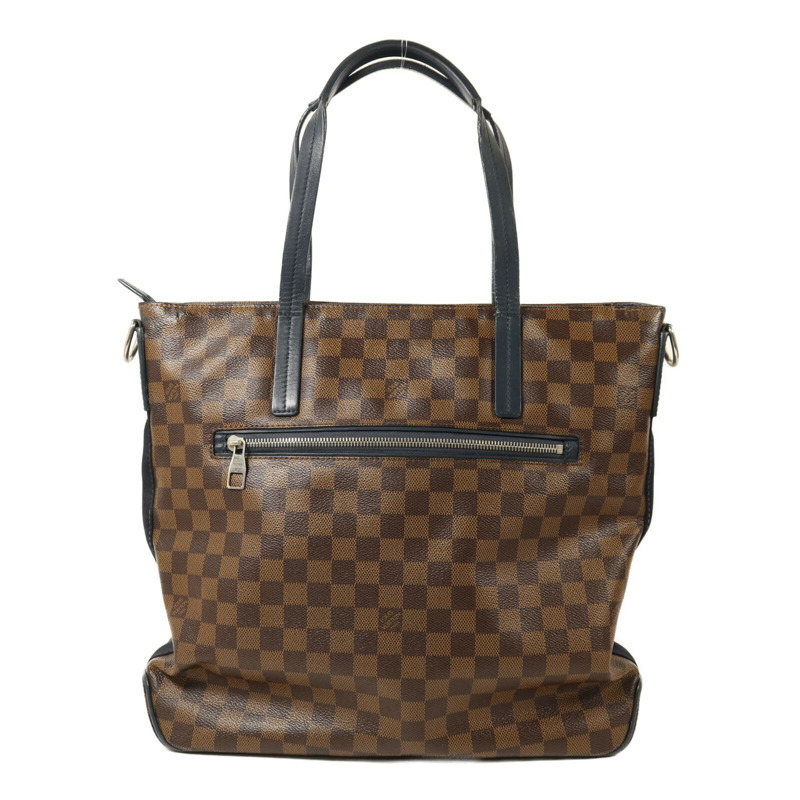 LOUIS VUITTON Damier Herald銀扣手挽肩背兩用袋-1