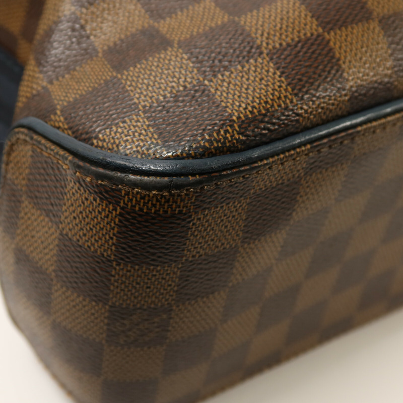 LOUIS VUITTON Damier Herald銀扣手挽肩背兩用袋-10