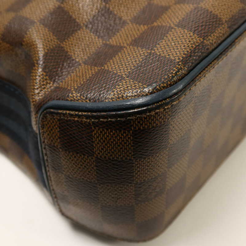 LOUIS VUITTON Damier Herald銀扣手挽肩背兩用袋-12