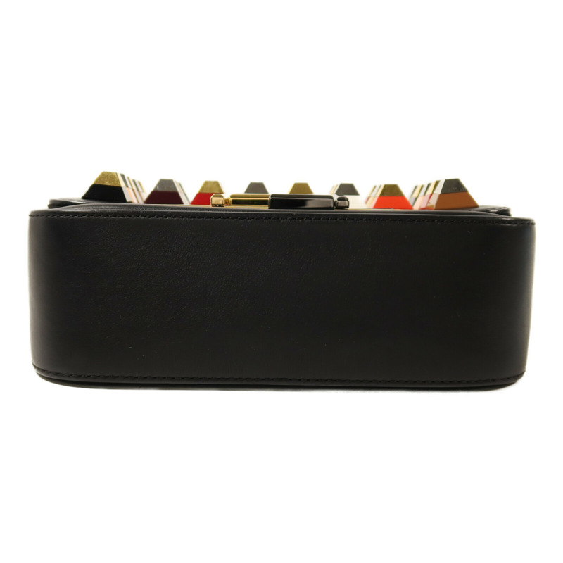 FENDI 牛皮皮革3 Baguette Squared鏈帶手挽肩背兩用袋-3