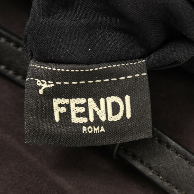 FENDI 牛皮皮革3 Baguette Squared鏈帶手挽肩背兩用袋-8