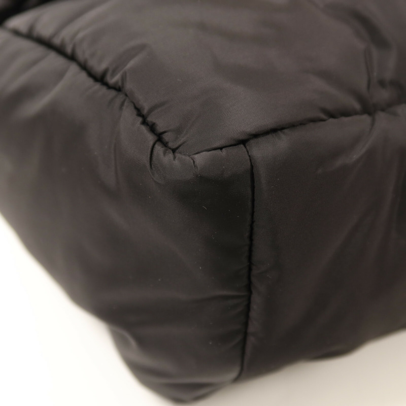 BALENCIAGA 尼龍Monaco Chain Bag銀扣鏈帶肩背袋-11