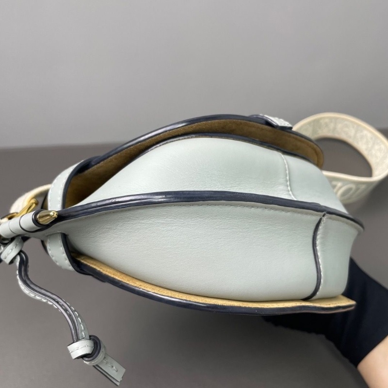 Loewe mini gate 寬肩帶dual馬鞍包新款字母16.5*13*8 98新配件塵袋-3