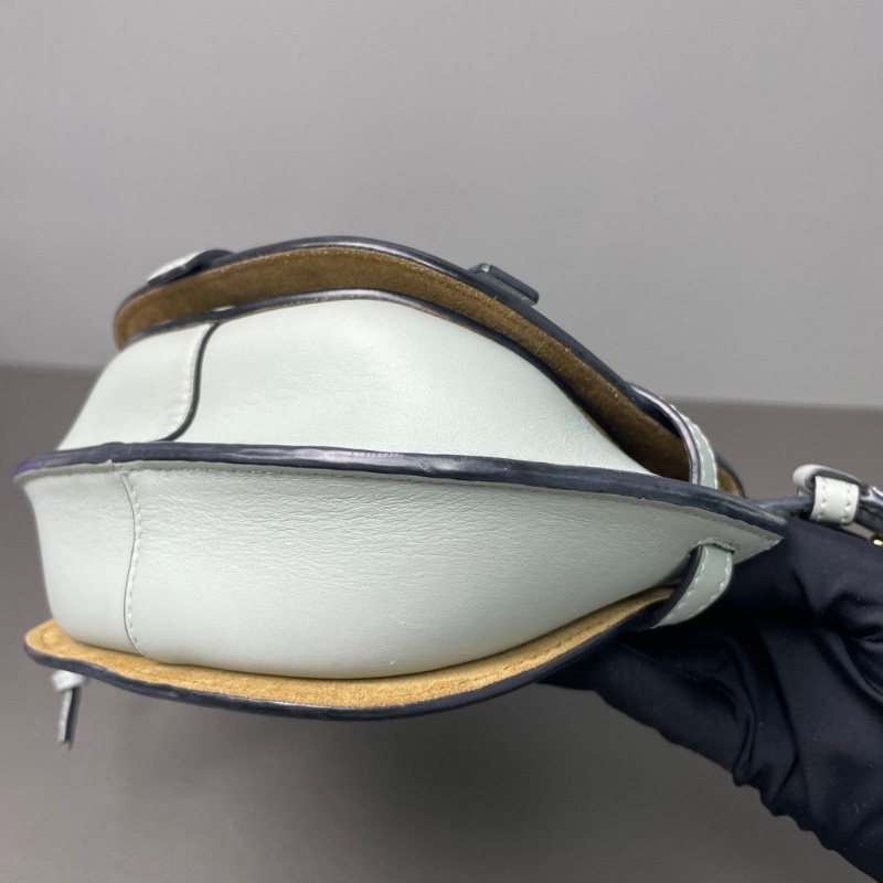 Loewe mini gate 寬肩帶dual馬鞍包新款字母16.5*13*8 98新配件塵袋-5