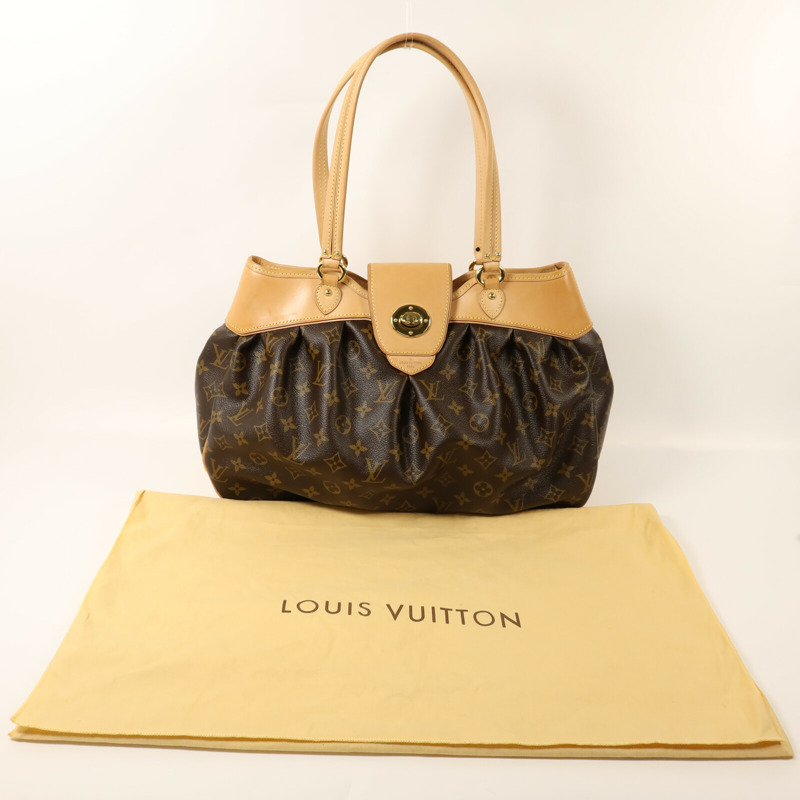 LOUIS VUITTON Monogram Boetie MM金扣肩背袋-8