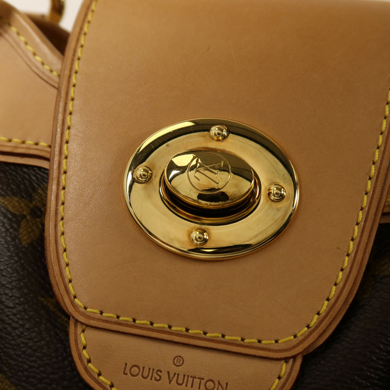 LOUIS VUITTON Monogram Boetie MM金扣肩背袋-9