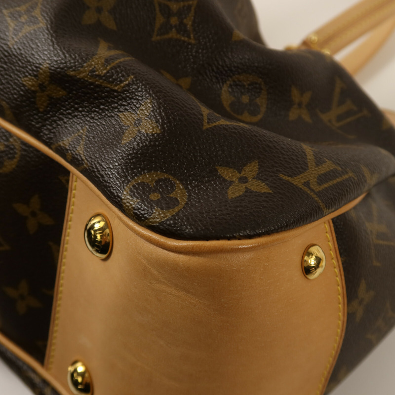 LOUIS VUITTON Monogram Boetie MM金扣肩背袋-12
