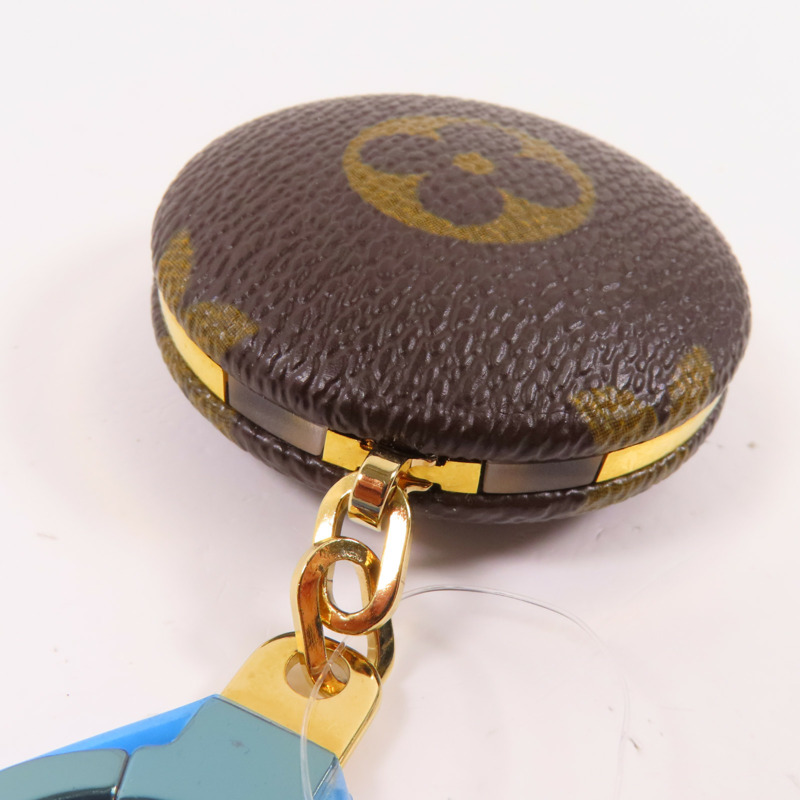 LOUIS VUITTON Monogram Astropill Charm金扣掛飾-4