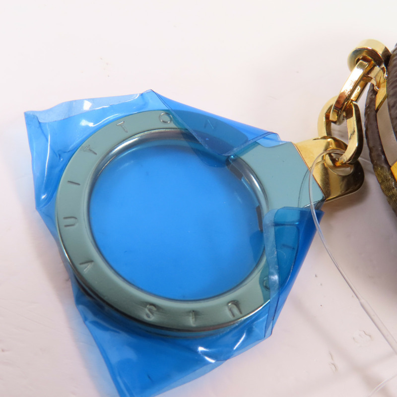 LOUIS VUITTON Monogram Astropill Charm金扣掛飾-5