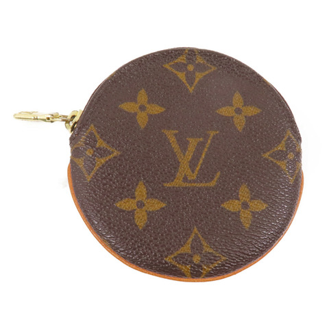 LOUIS VUITTON Monogram Porte Monnaie Long Coin Case金扣零錢包