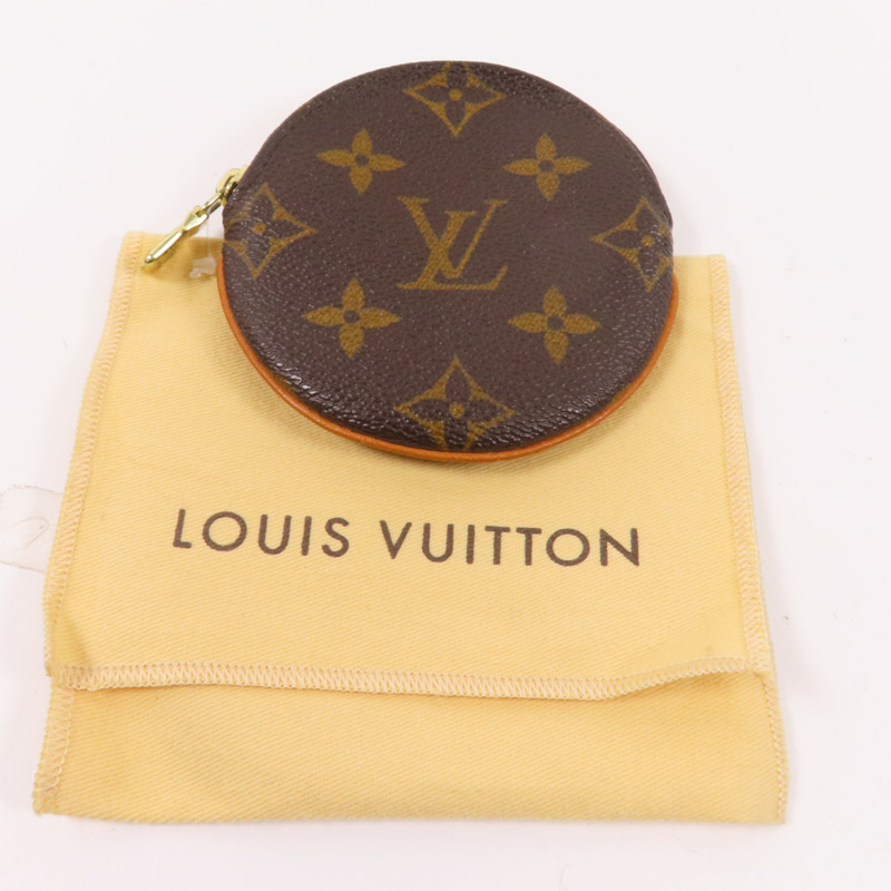 LOUIS VUITTON Monogram Porte Monnaie Long Coin Case金扣零錢包-10
