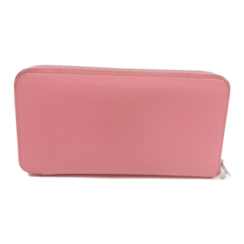 HERMES Epsom皮革Azap Long Silk-in Wallet銀扣拉鏈長錢包-1