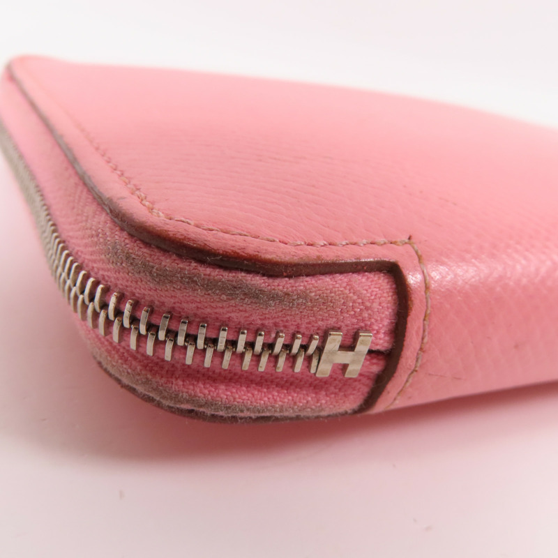 HERMES Epsom皮革Azap Long Silk-in Wallet銀扣拉鏈長錢包-3