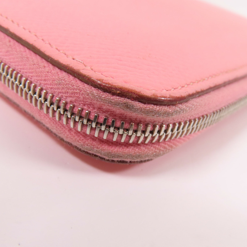 HERMES Epsom皮革Azap Long Silk-in Wallet銀扣拉鏈長錢包-6