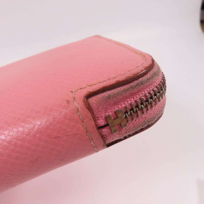 HERMES Epsom皮革Azap Long Silk-in Wallet銀扣拉鏈長錢包-16