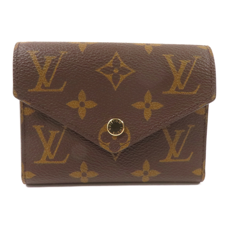 LOUIS VUITTON Monogram Victorine金扣錢包-0