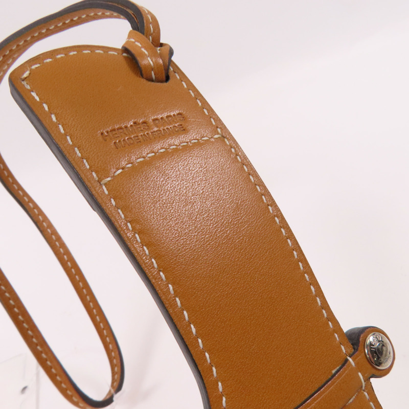 HERMES Box Calf皮革Paddock boots Charm掛飾-7