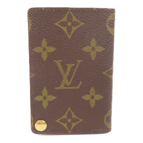 LOUIS VUITTON Monogram Card Case金扣卡套