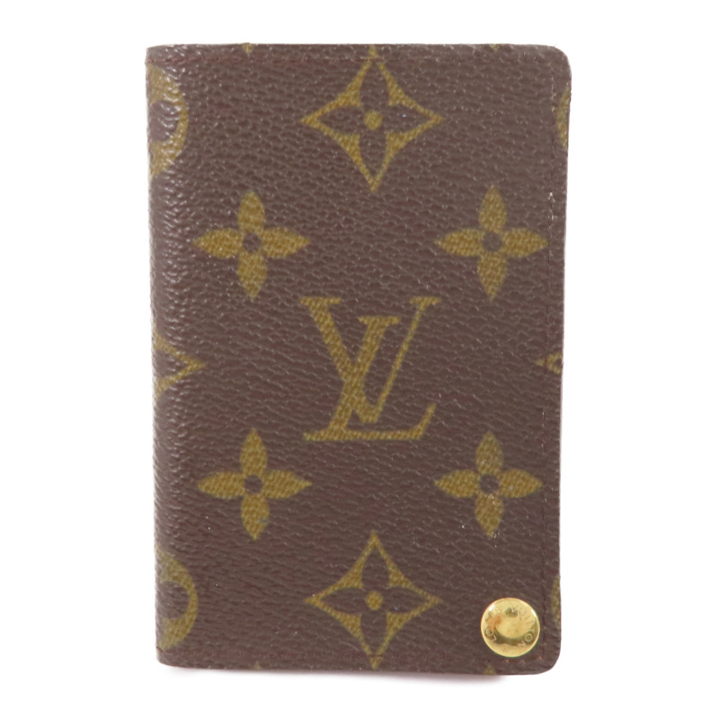 LOUIS VUITTON Monogram Card Case金扣卡套-1
