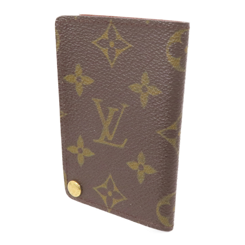 LOUIS VUITTON Monogram Card Case金扣卡套-2