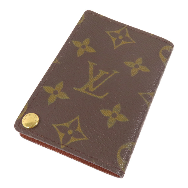LOUIS VUITTON Monogram Card Case金扣卡套-3