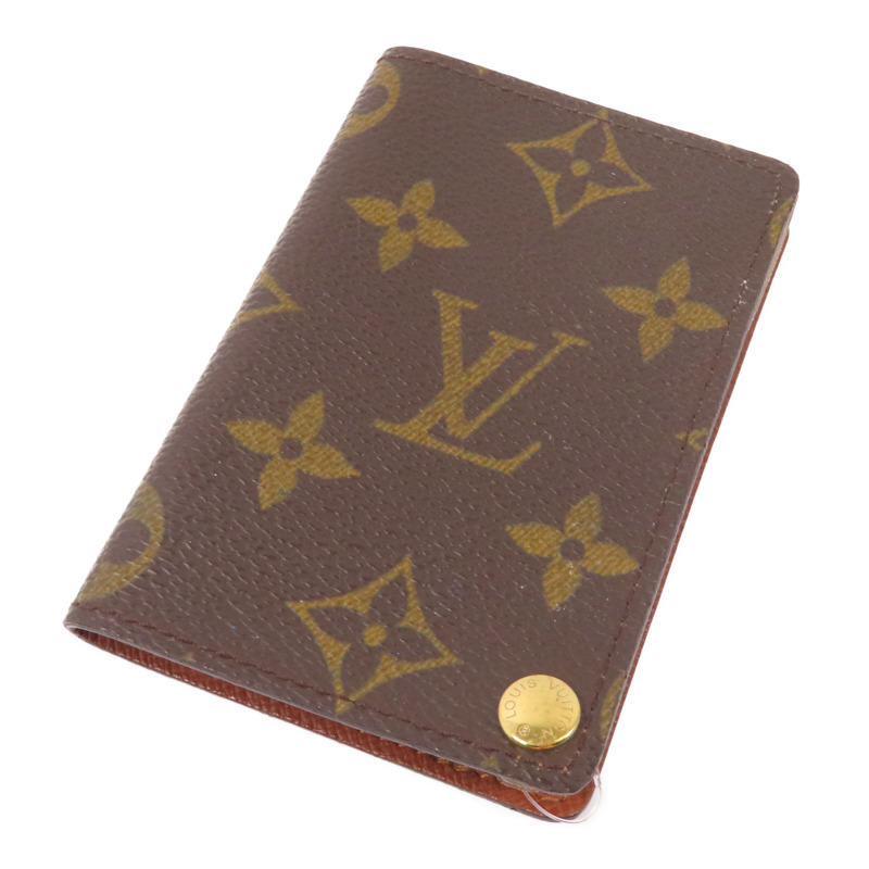 LOUIS VUITTON Monogram Card Case金扣卡套-4