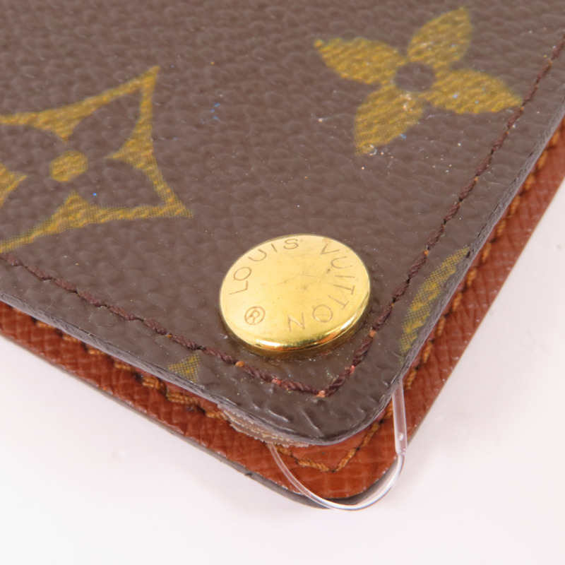 LOUIS VUITTON Monogram Card Case金扣卡套-6
