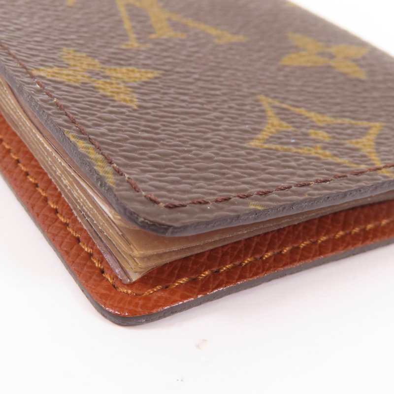 LOUIS VUITTON Monogram Card Case金扣卡套-7