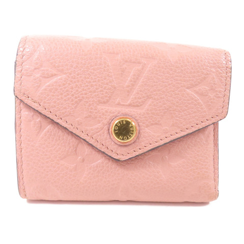 LOUIS VUITTON Monogram Empreinte Zoe Wallet金扣短錢包