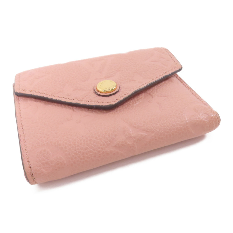 LOUIS VUITTON Monogram Empreinte Zoe Wallet金扣短錢包-3