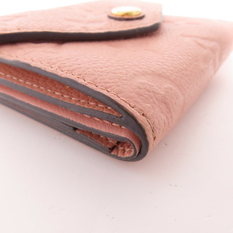 LOUIS VUITTON Monogram Empreinte Zoe Wallet金扣短錢包-5